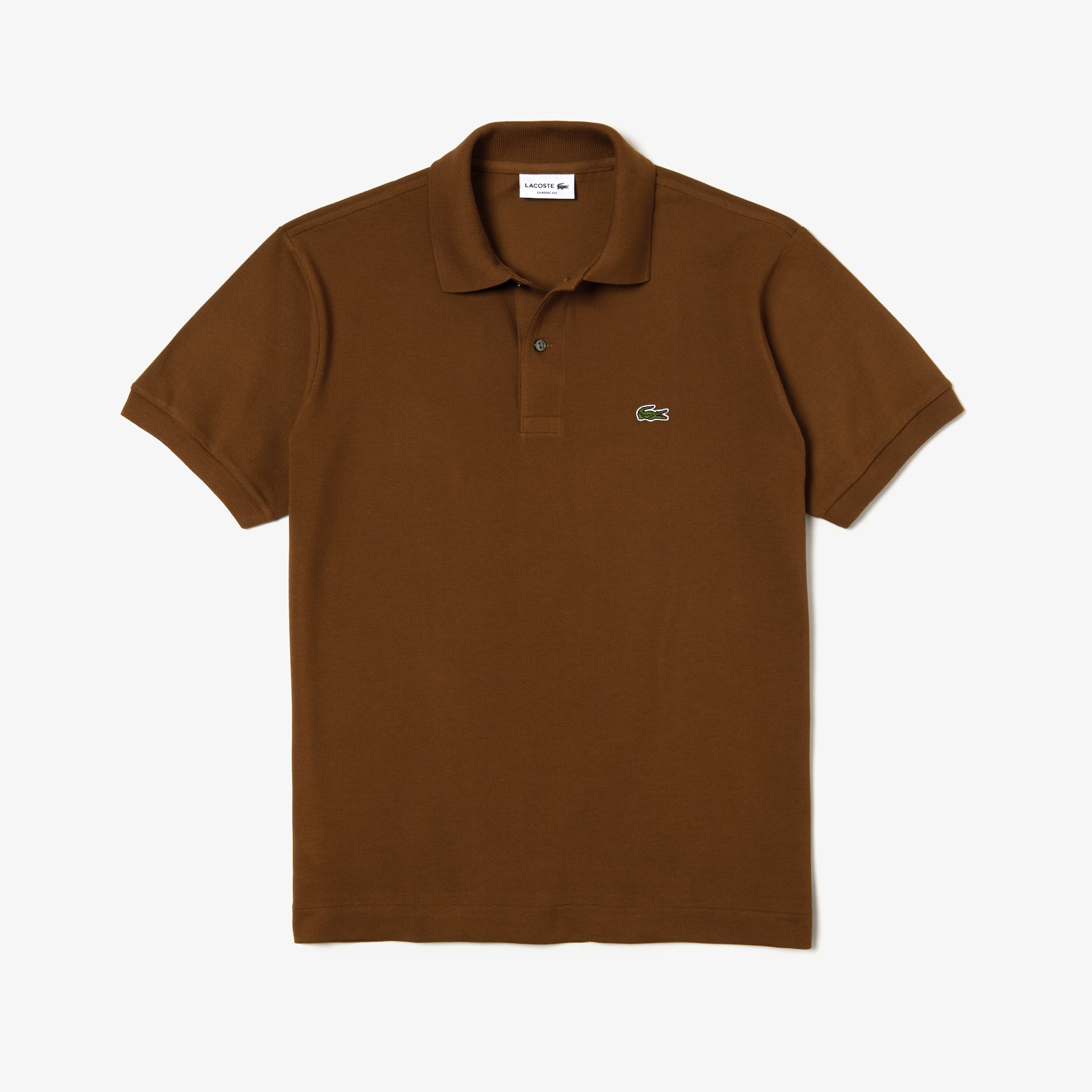 Camisas Lacoste Masculino Marrom Classic Fit L.12.12 Polo YW8-22942Q6