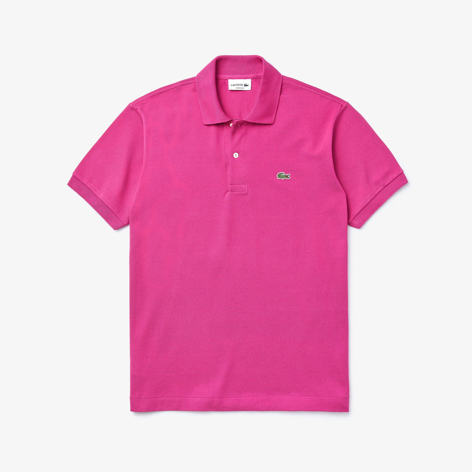 Camisas Lacoste Masculino Rosa Classic Fit L.12.12 Polo KP3-94079E2