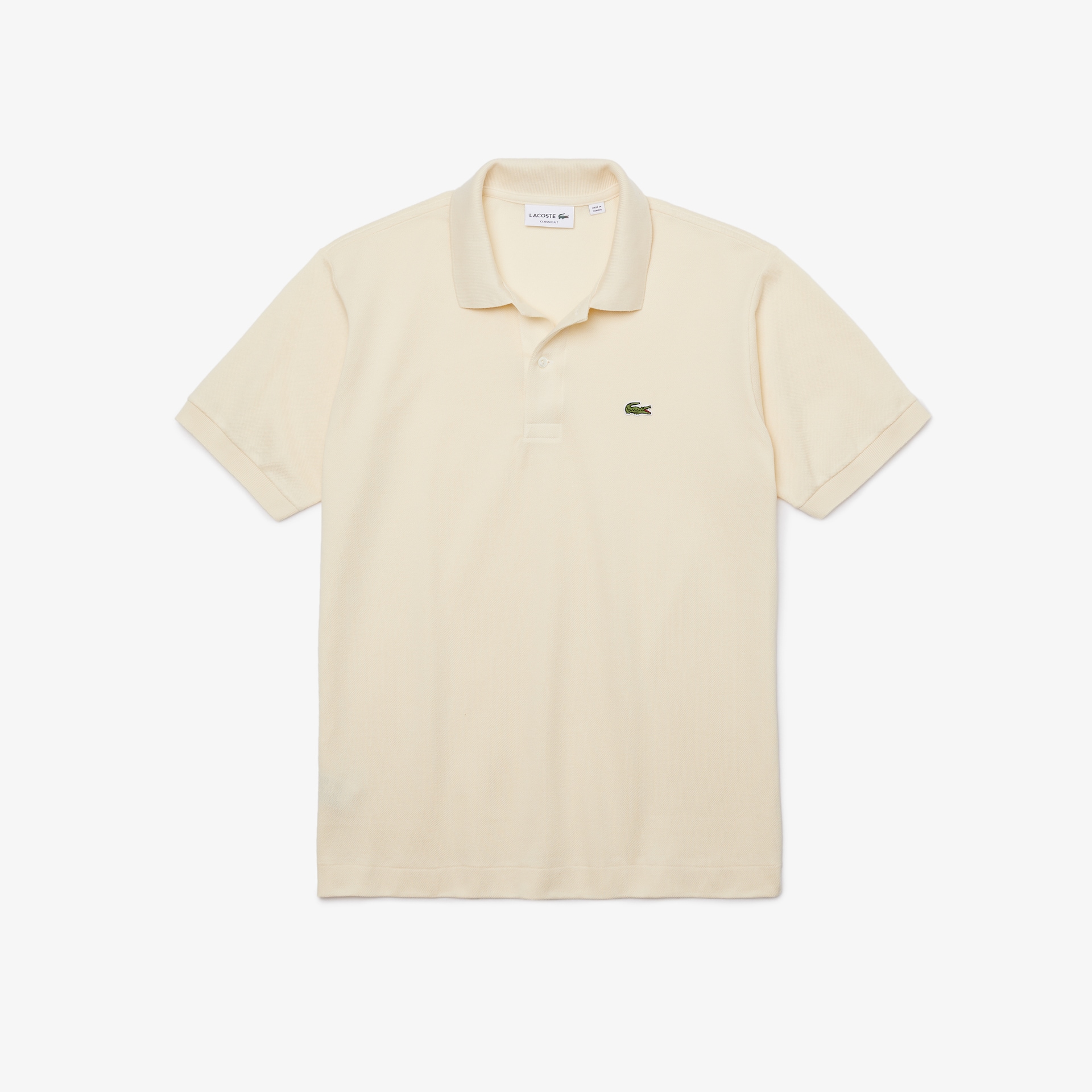 Camisas Lacoste Masculino Bege Classic Fit L.12.12 Polo BD5-89668M2