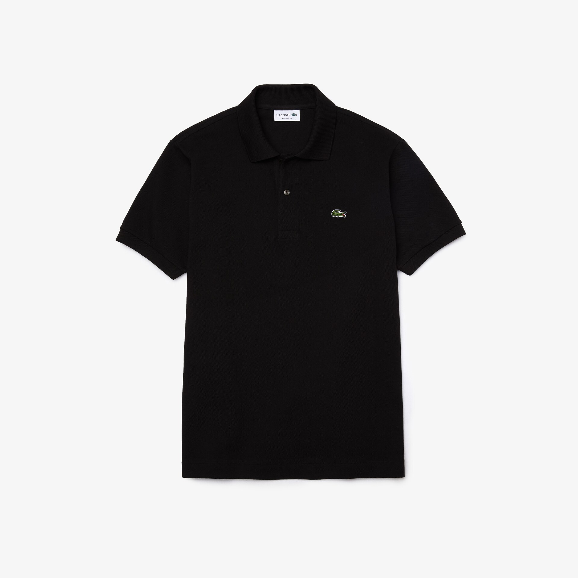 Camisas Lacoste Masculino Pretas Classic Fit L.12.12 Polo OK4-84958H2