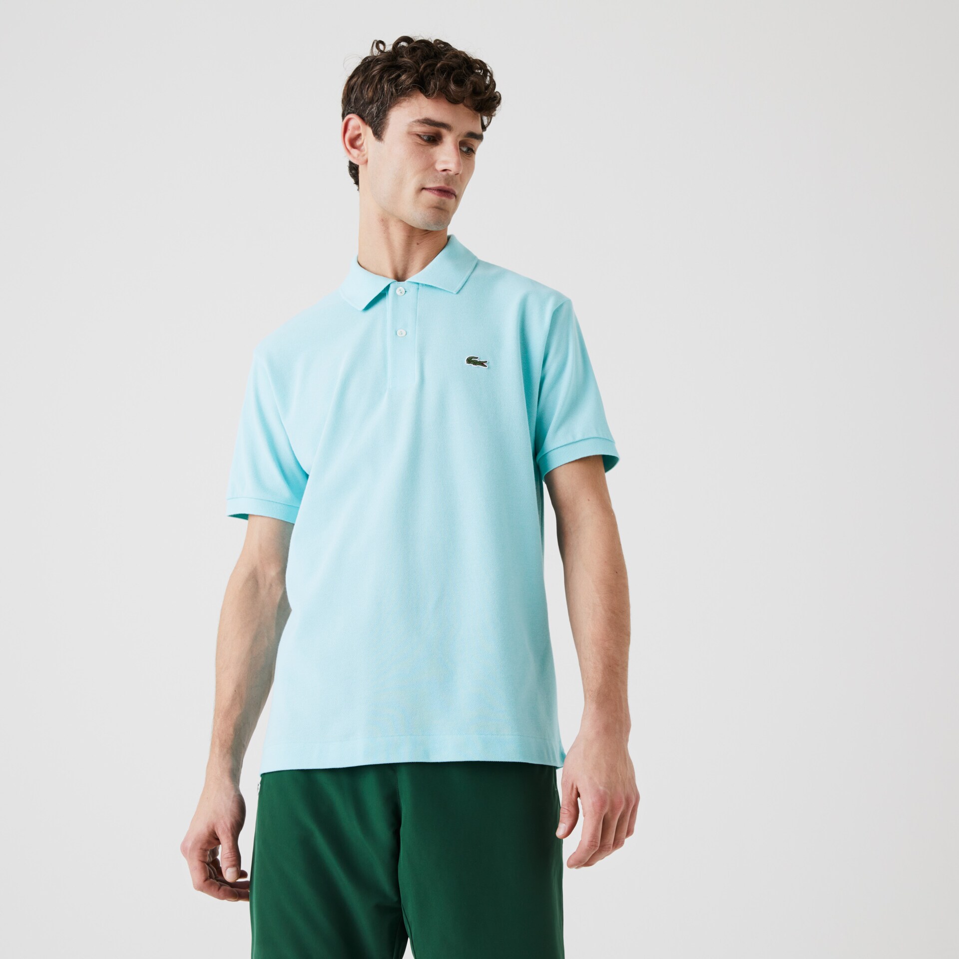 Camisas Lacoste Masculino Azuis Classic Fit L.12.12 Polo PS7-29872U4