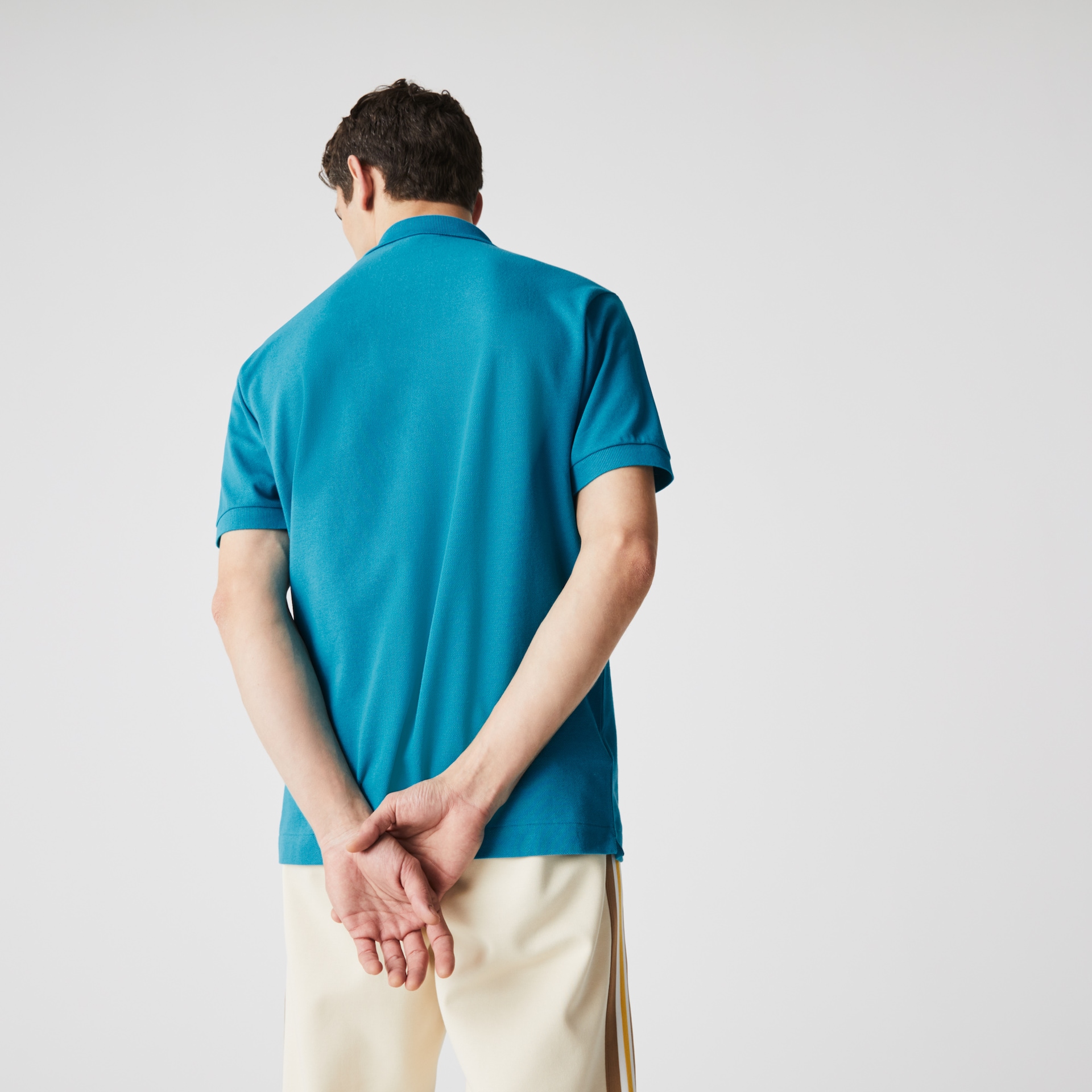 Camisas Lacoste Masculino Azuis Classic Fit L.12.12 Polo UO3-84678U3