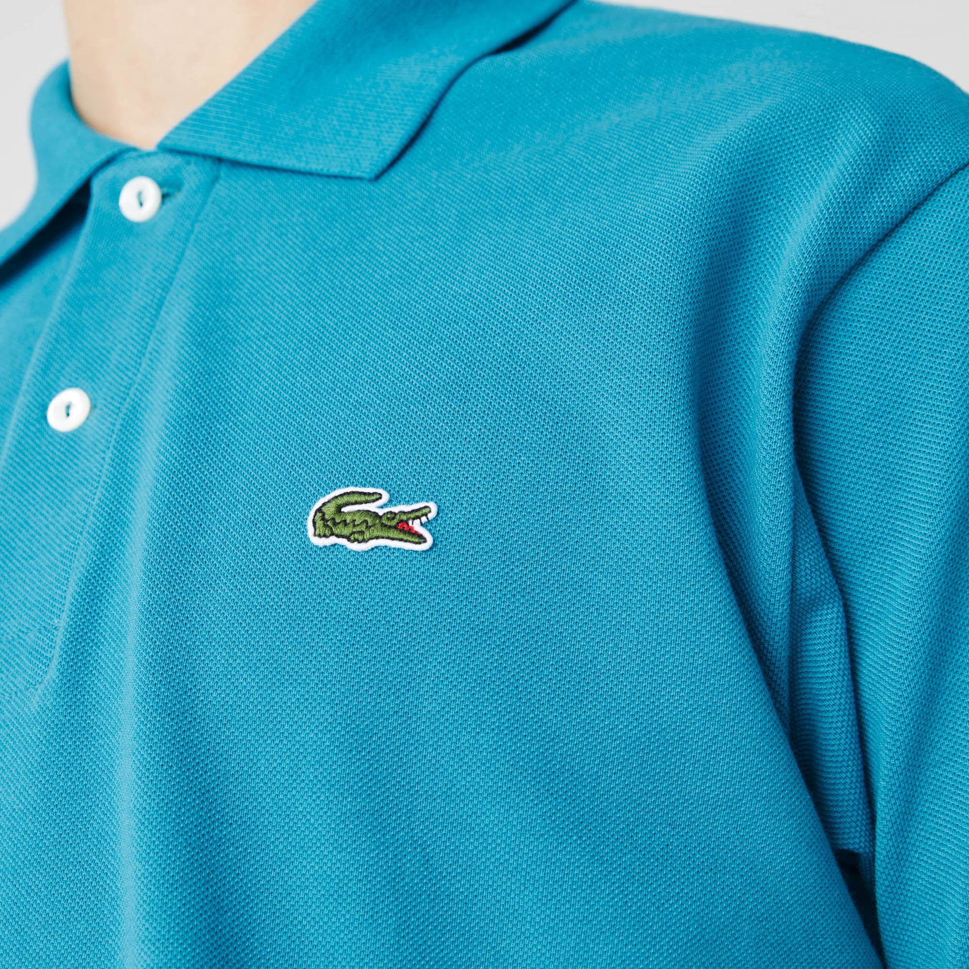 Camisas Lacoste Masculino Azuis Classic Fit L.12.12 Polo UO3-84678U3