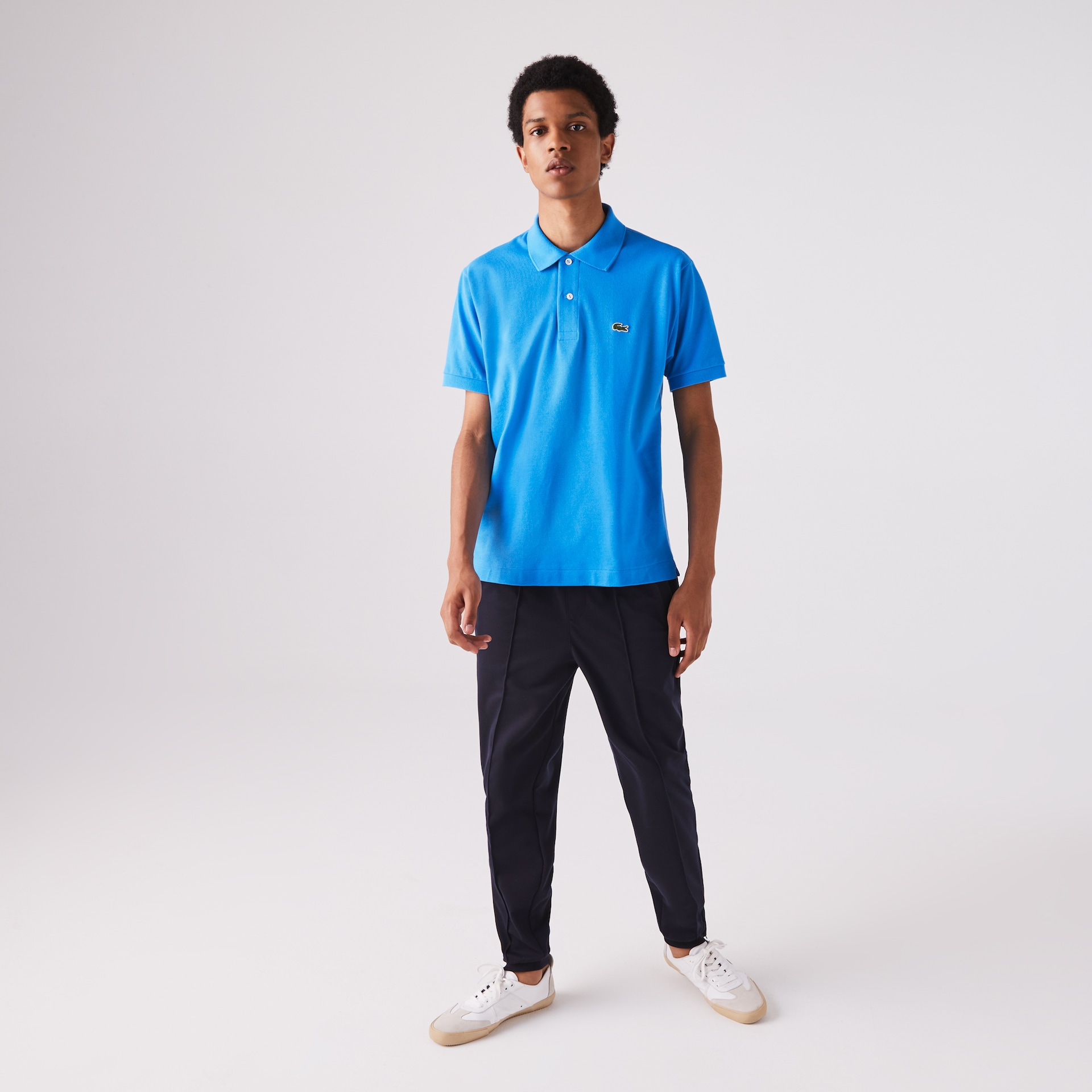 Camisas Lacoste Masculino Azuis Classic Fit L.12.12 Polo VI7-52835R2