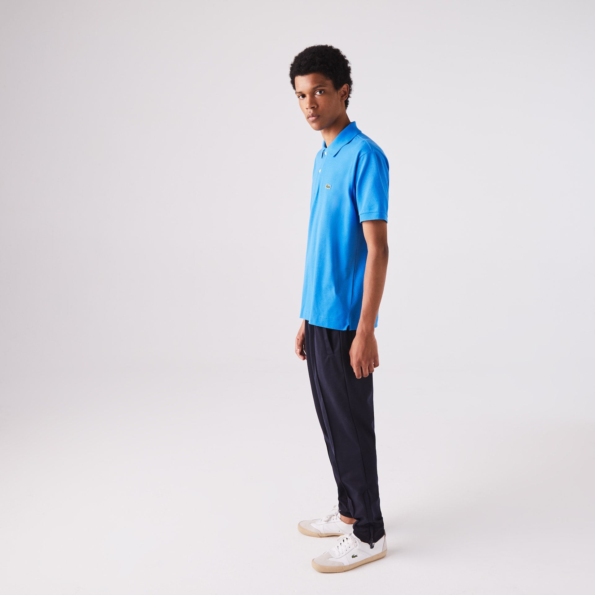 Camisas Lacoste Masculino Azuis Classic Fit L.12.12 Polo VI7-52835R2
