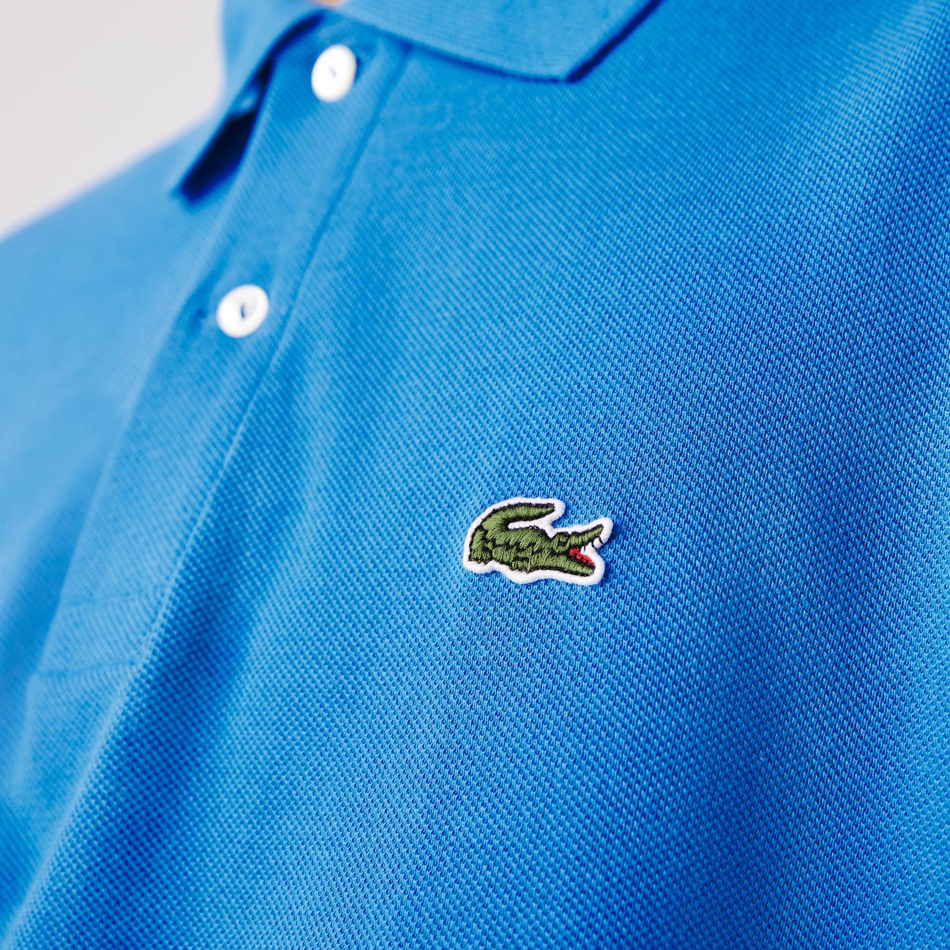 Camisas Lacoste Masculino Azuis Classic Fit L.12.12 Polo VI7-52835R2
