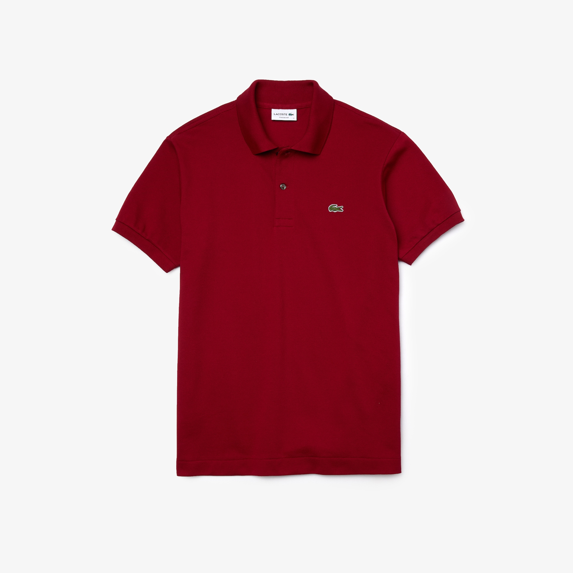 Camisas Lacoste Masculino Vermelhas Escuro Classic Fit L.12.12 Polo CW6-89428E7