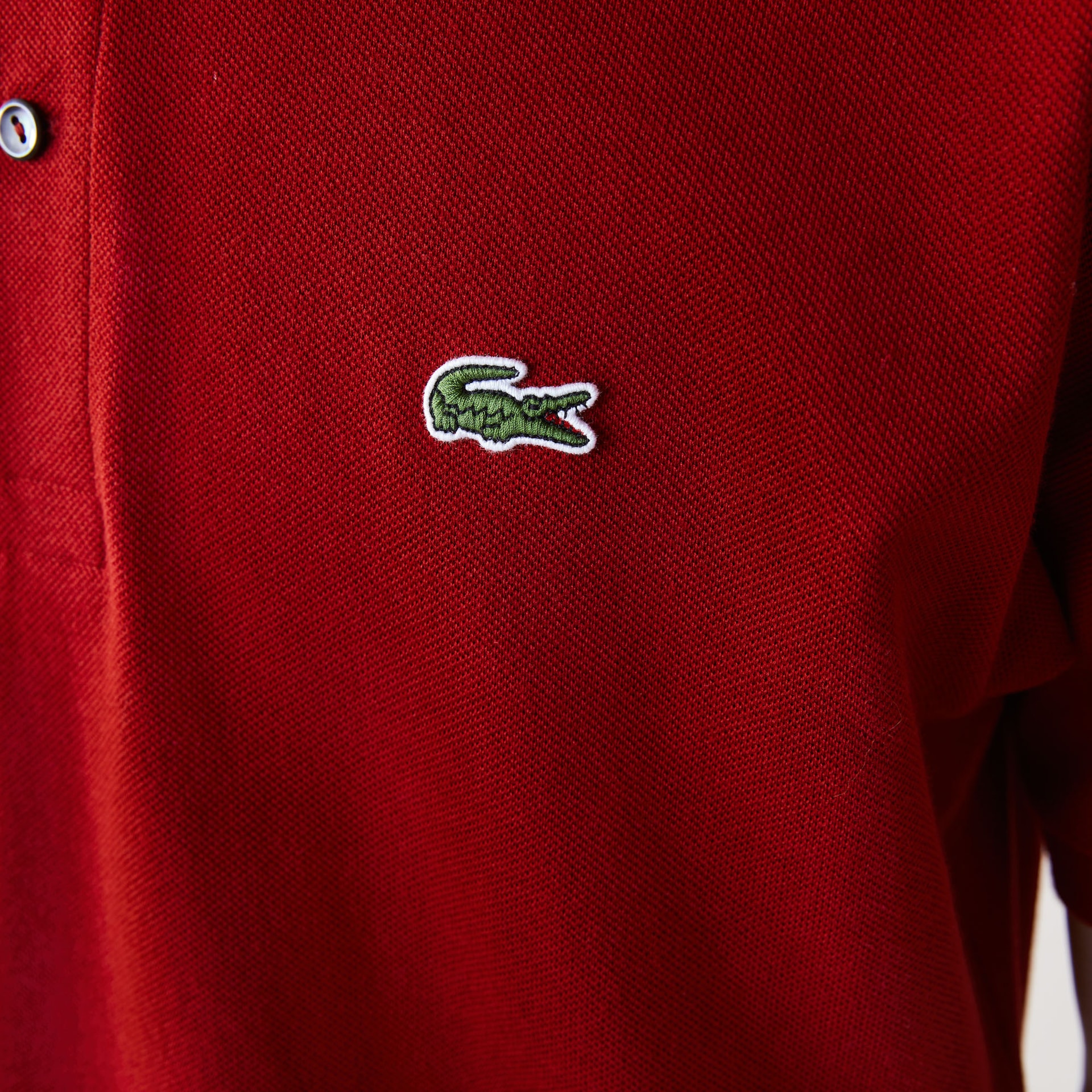 Camisas Lacoste Masculino Vermelhas Escuro Classic Fit L.12.12 Polo DR8-73317X0