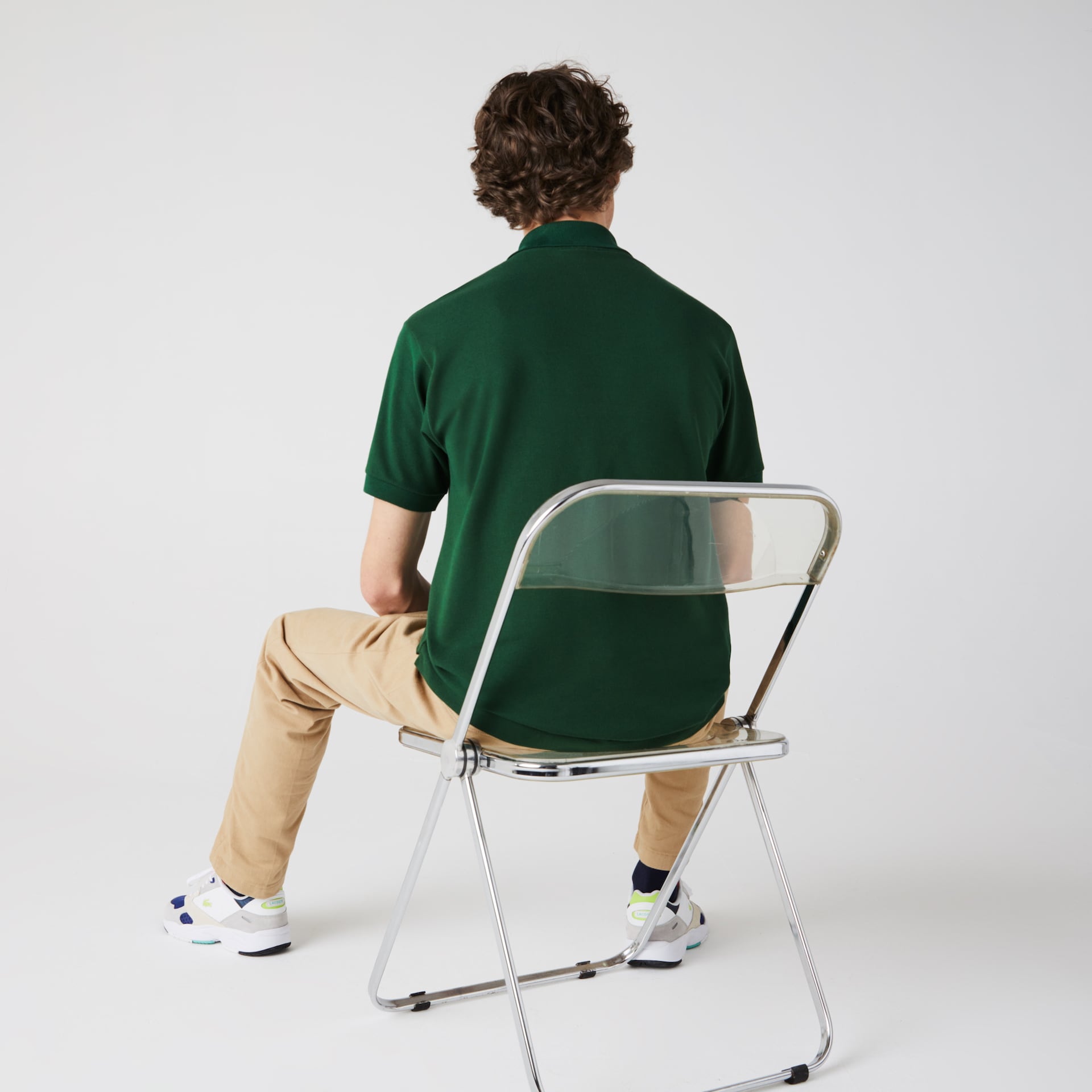 Camisas Lacoste Masculino Verdes Classic Fit L.12.12 Polo QT5-64436B9