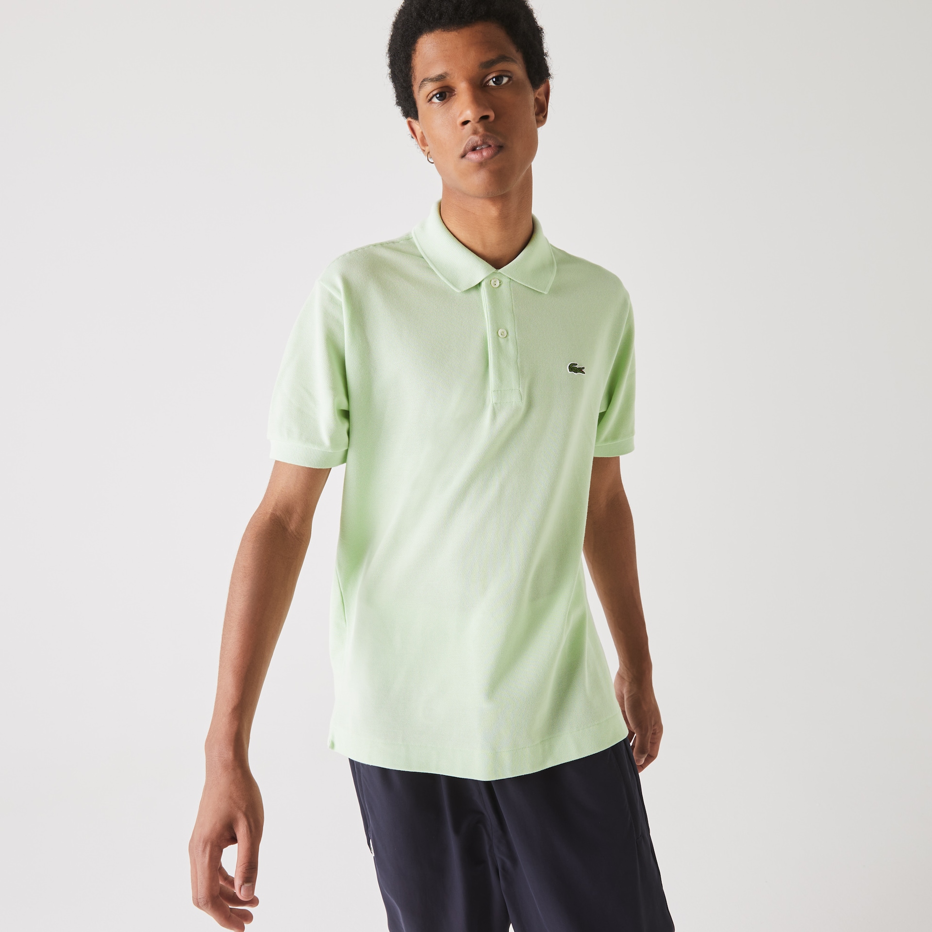Camisas Lacoste Masculino Verdes Classic Fit L.12.12 Polo SP9-40054M0