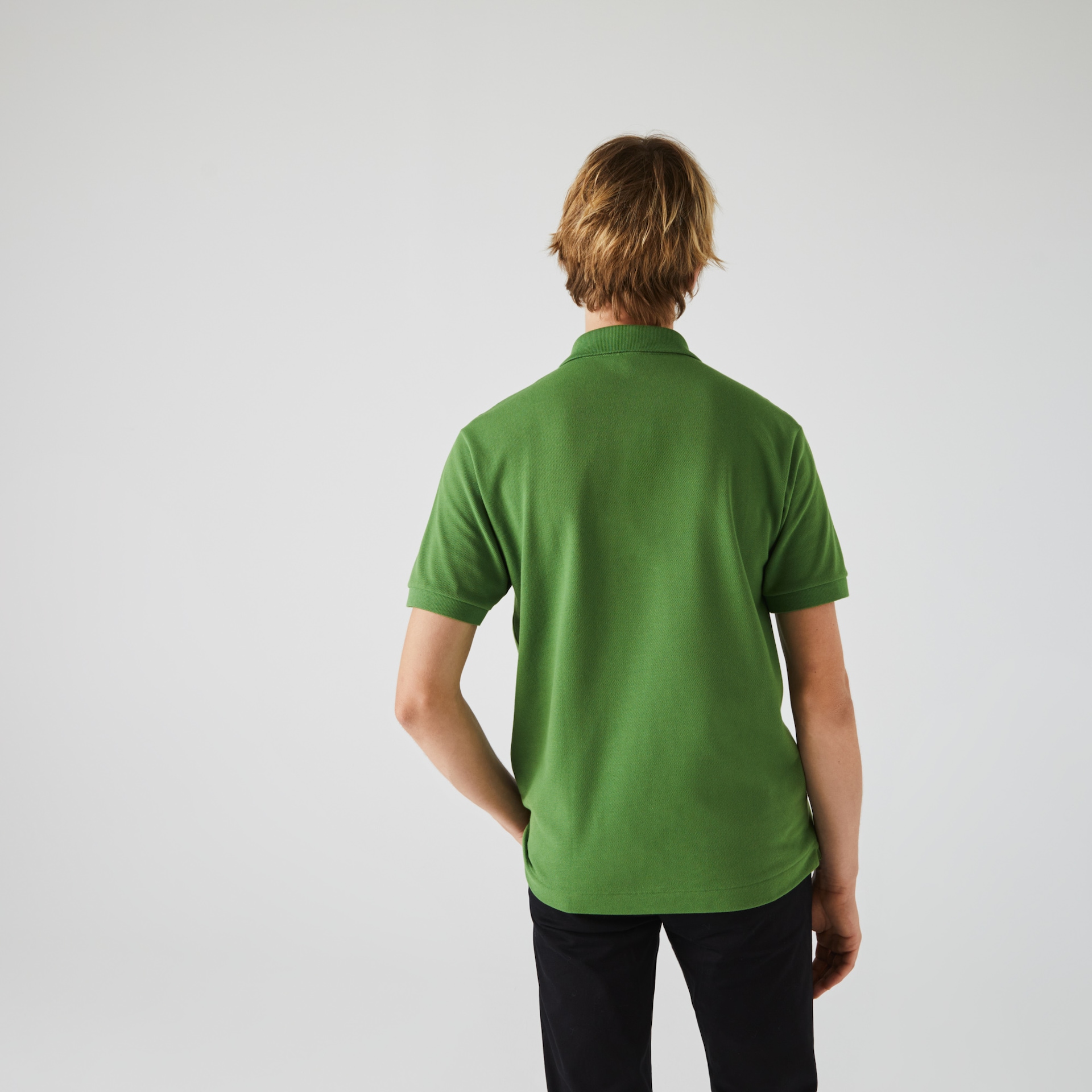 Camisas Lacoste Masculino Verdes Classic Fit L.12.12 Polo GN9-22062W5