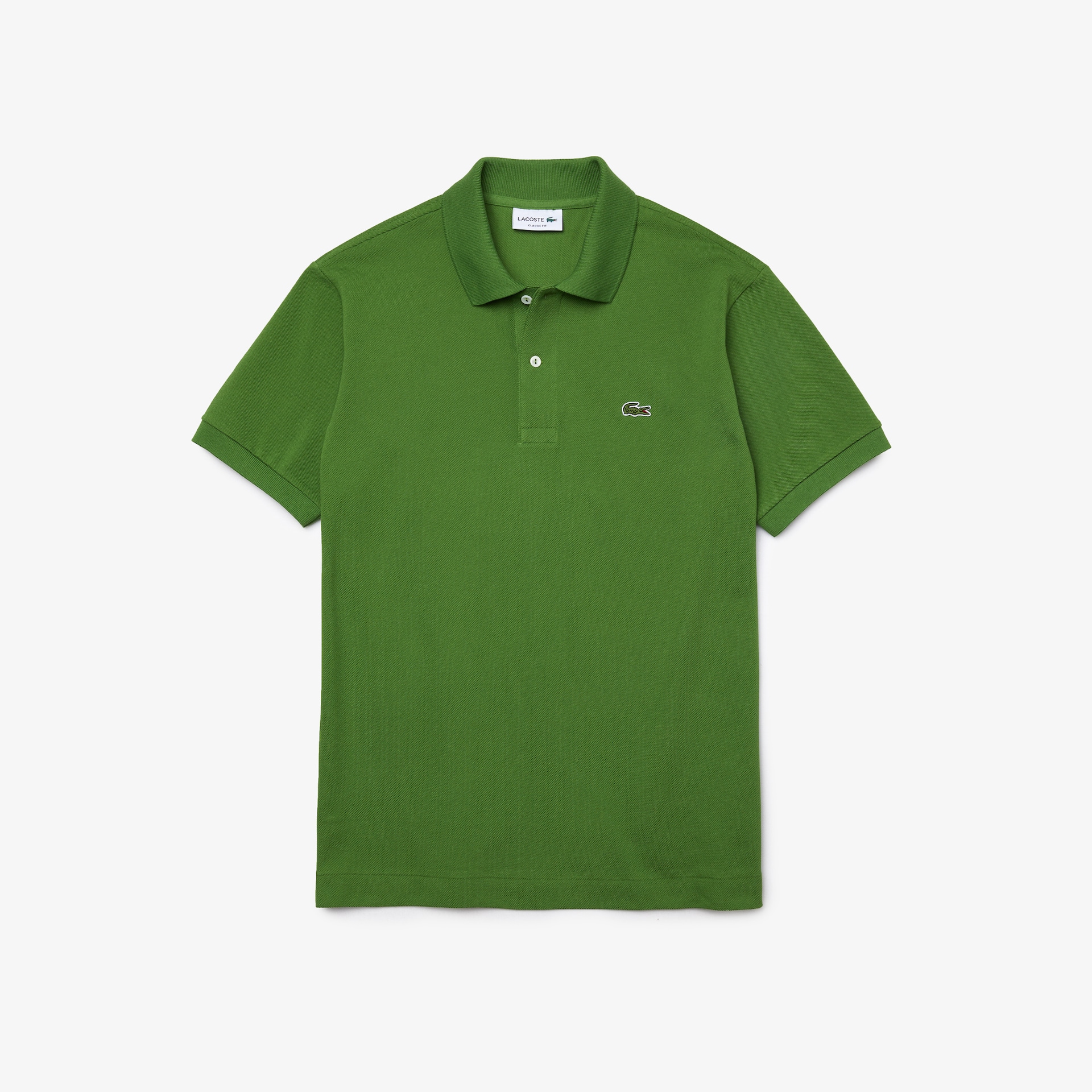 Camisas Lacoste Masculino Verdes Classic Fit L.12.12 Polo GN9-22062W5