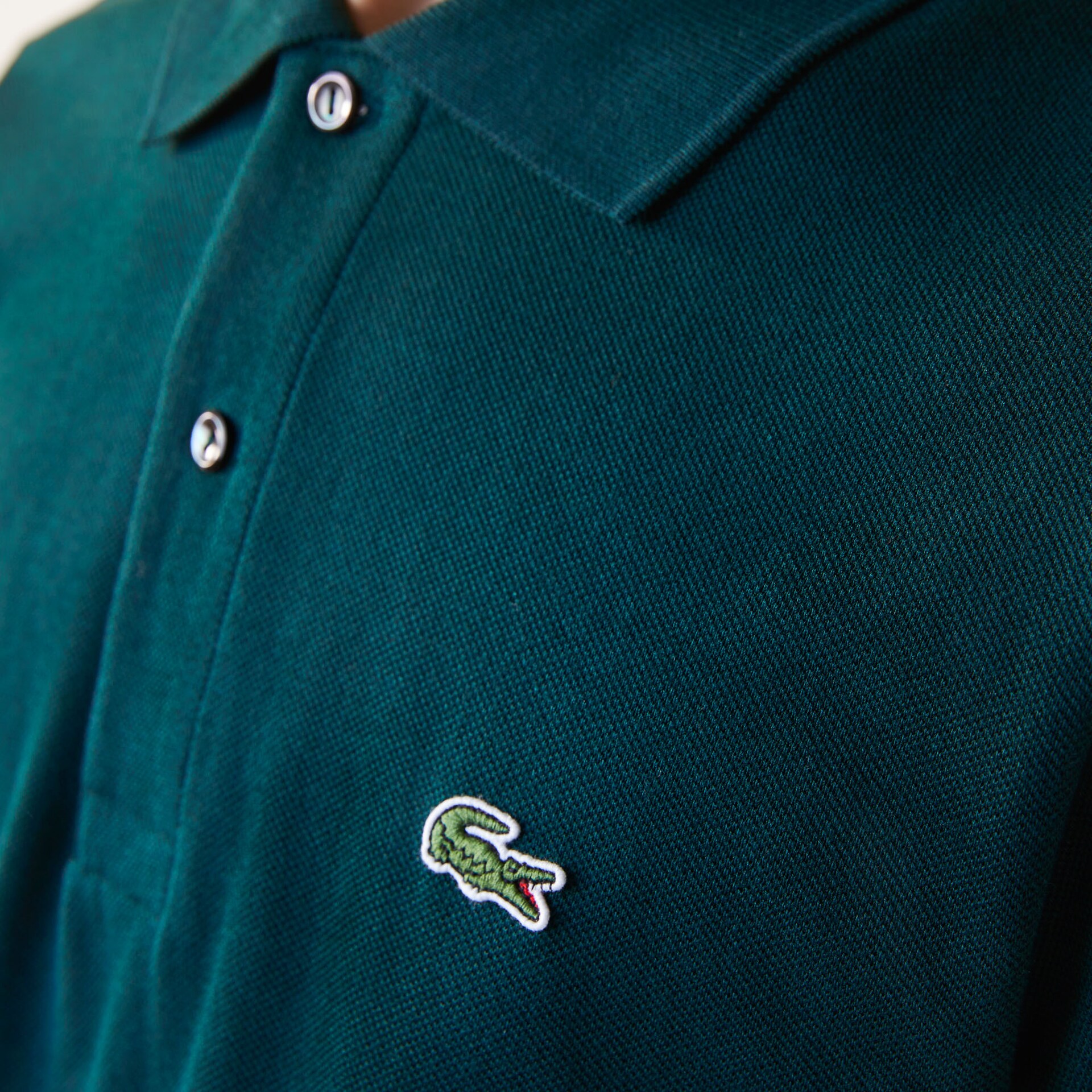 Camisas Lacoste Masculino Verdes Classic Fit L.12.12 Polo HC9-59075Q5