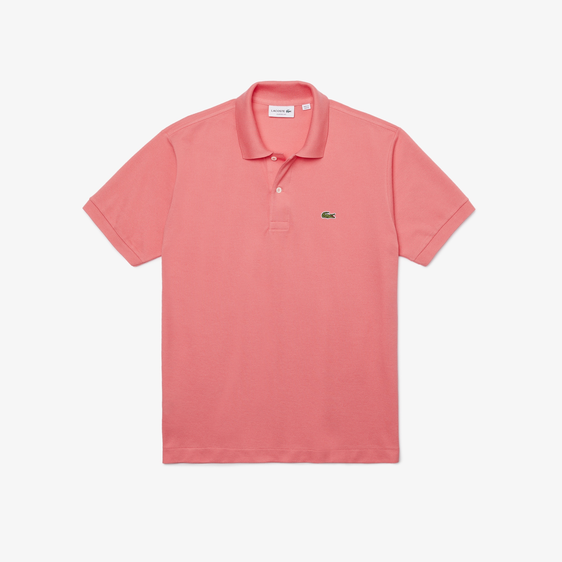 Camisas Lacoste Masculino Rosa Classic Fit L.12.12 Polo DO0-36783V1