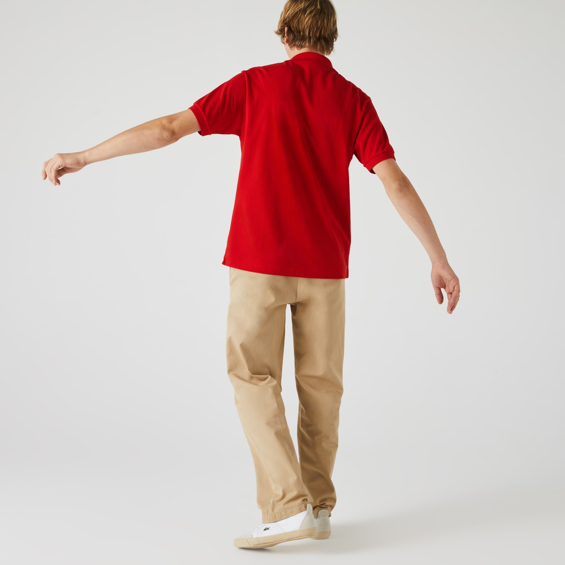 Camisas Lacoste Masculino Vermelhas Classic Fit L.12.12 Polo RG9-75507G3