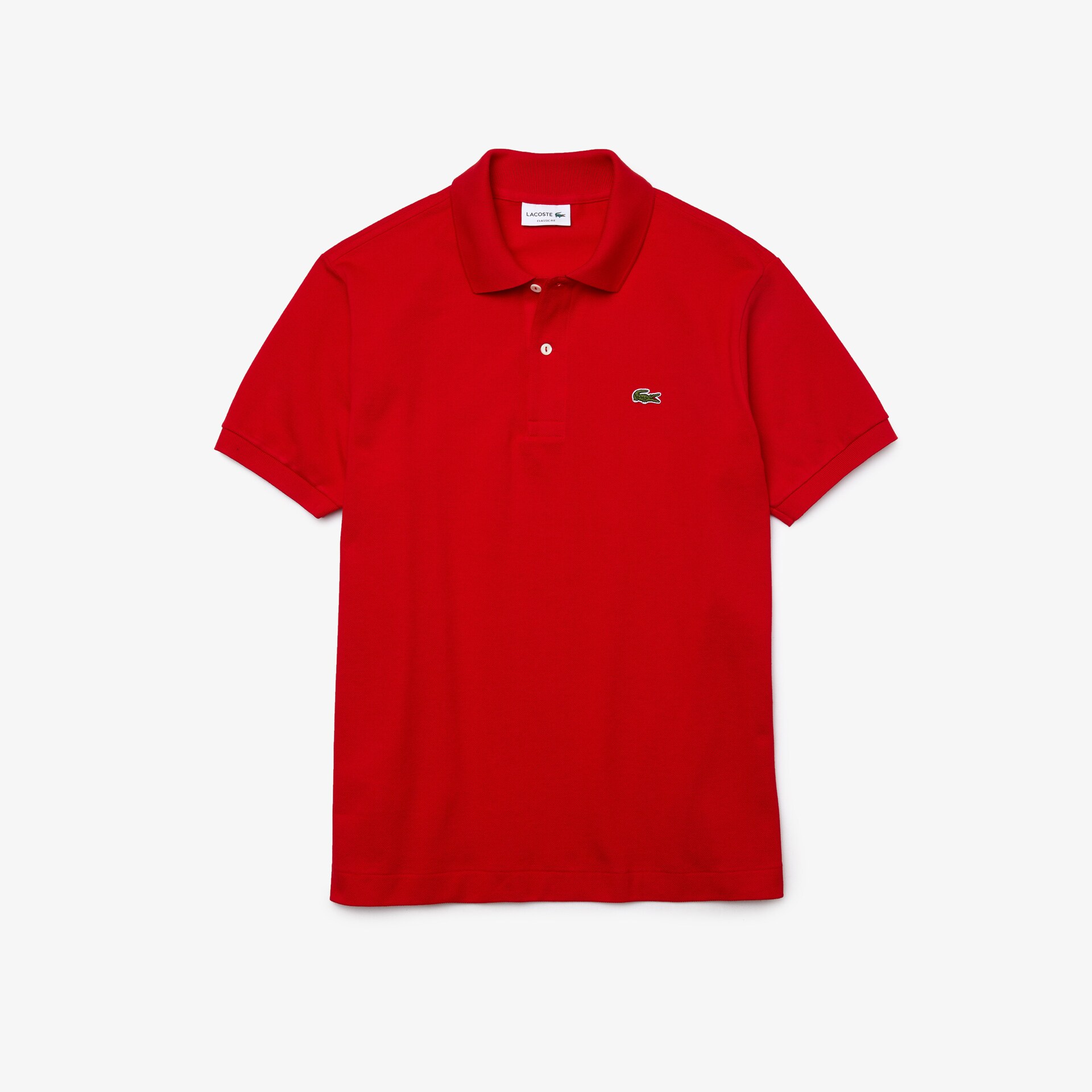 Camisas Lacoste Masculino Vermelhas Classic Fit L.12.12 Polo RG9-75507G3