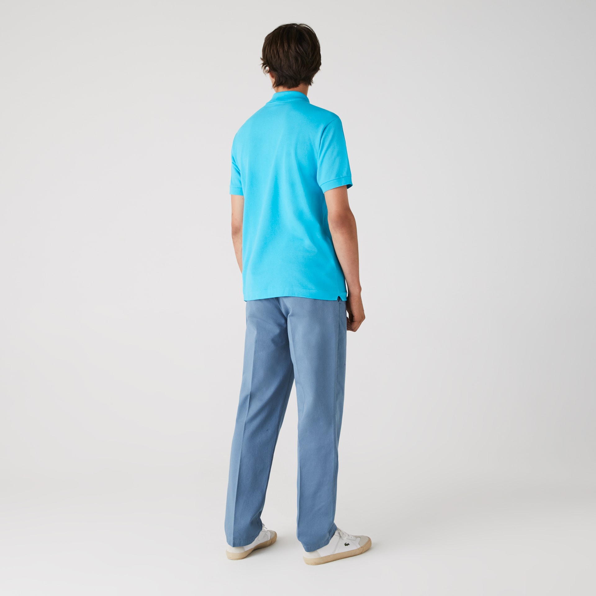 Camisas Lacoste Masculino Turquesa Classic Fit L.12.12 Polo CZ8-04780W1
