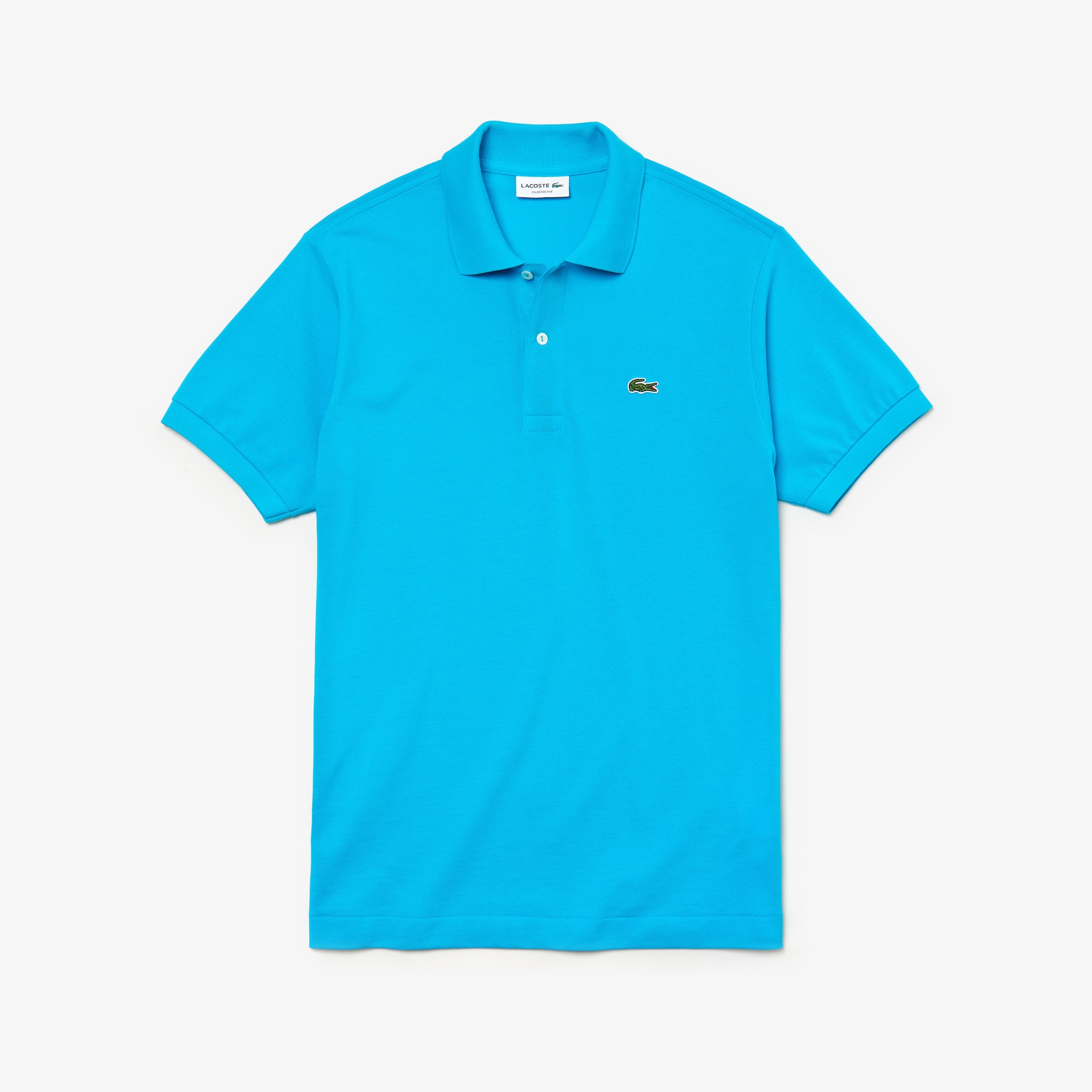 Camisas Lacoste Masculino Turquesa Classic Fit L.12.12 Polo CZ8-04780W1