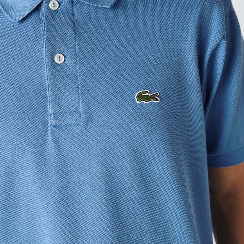 Camisas Lacoste Masculino Azuis Classic Fit L.12.12 Polo WB5-83378U5