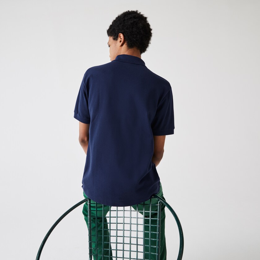 Camisas Lacoste Masculino Azuis Classic Fit L.12.12 Polo XB4-31613W3
