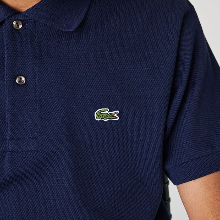 Camisas Lacoste Masculino Azuis Classic Fit L.12.12 Polo XB4-31613W3