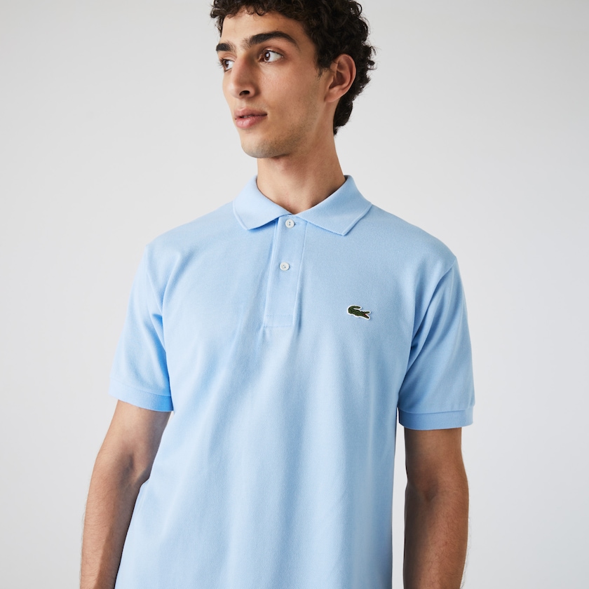 Camisas Lacoste Masculino Azuis Classic Fit L.12.12 Polo AK9-99029W4