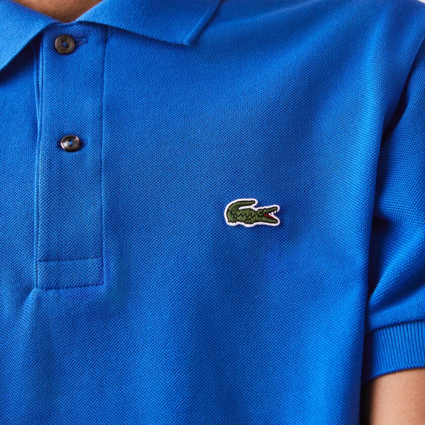 Camisas Lacoste Masculino Azuis Classic Fit L.12.12 Polo RN8-12701P2