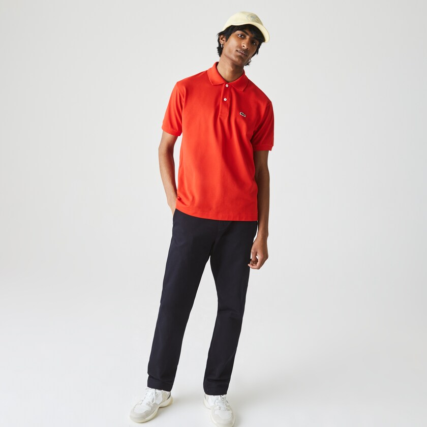 Camisas Lacoste Masculino Vermelhas Classic Fit L.12.12 Polo RA7-60596V6