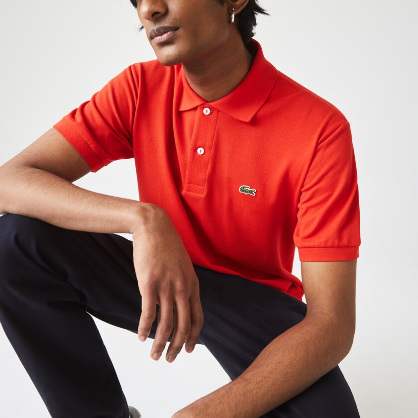 Camisas Lacoste Masculino Vermelhas Classic Fit L.12.12 Polo RA7-60596V6