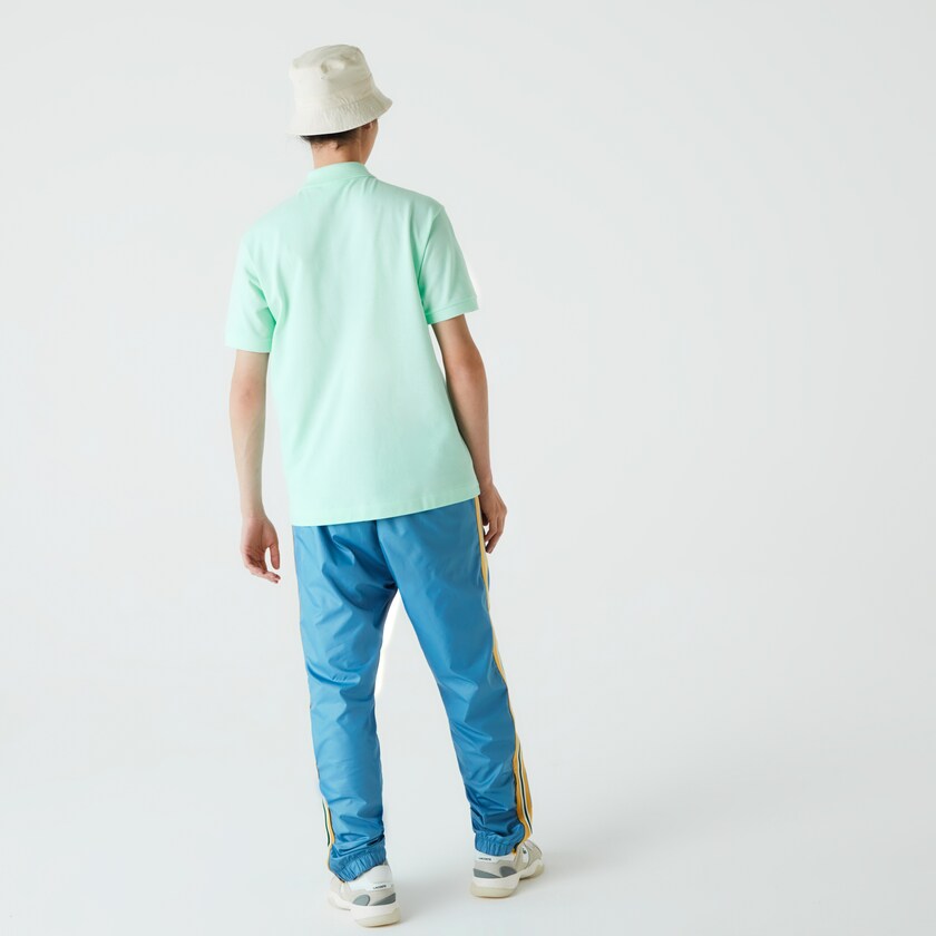 Camisas Lacoste Masculino Turquesa Classic Fit L.12.12 Polo XZ1-70787P3