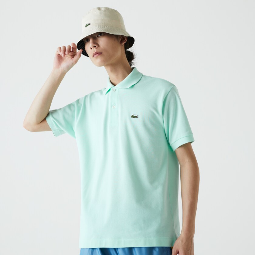 Camisas Lacoste Masculino Turquesa Classic Fit L.12.12 Polo XZ1-70787P3