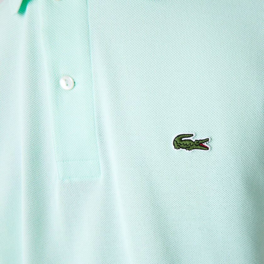 Camisas Lacoste Masculino Turquesa Classic Fit L.12.12 Polo XZ1-70787P3