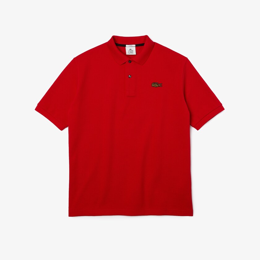 Camisas Lacoste Masculino Vermelhas LIVE Loose Fit Cotton Piqué Polo KN2-96019P2