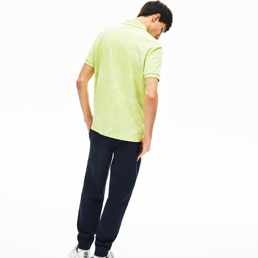 Camisas Lacoste Masculino Amarelas Motion Premium Piqué Polo JP4-68826U9