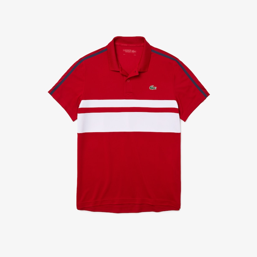 Camisas Lacoste Masculino Vermelhas Branco Azul Marinho Azuis SPORT Breathable Piqué Tennis Polo LF6-12781B7