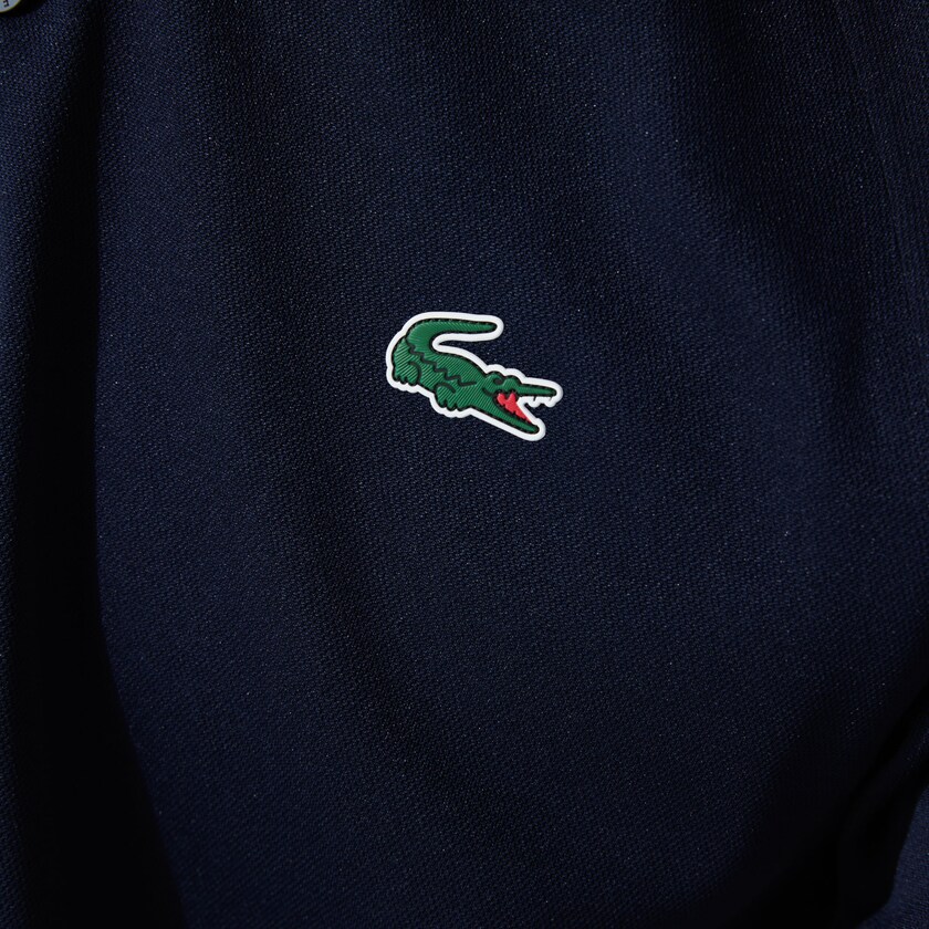 Camisas Lacoste Masculino Azul Marinho Azuis SPORT Breathable Run-Resistant Interlock Polo KI5-93259H9
