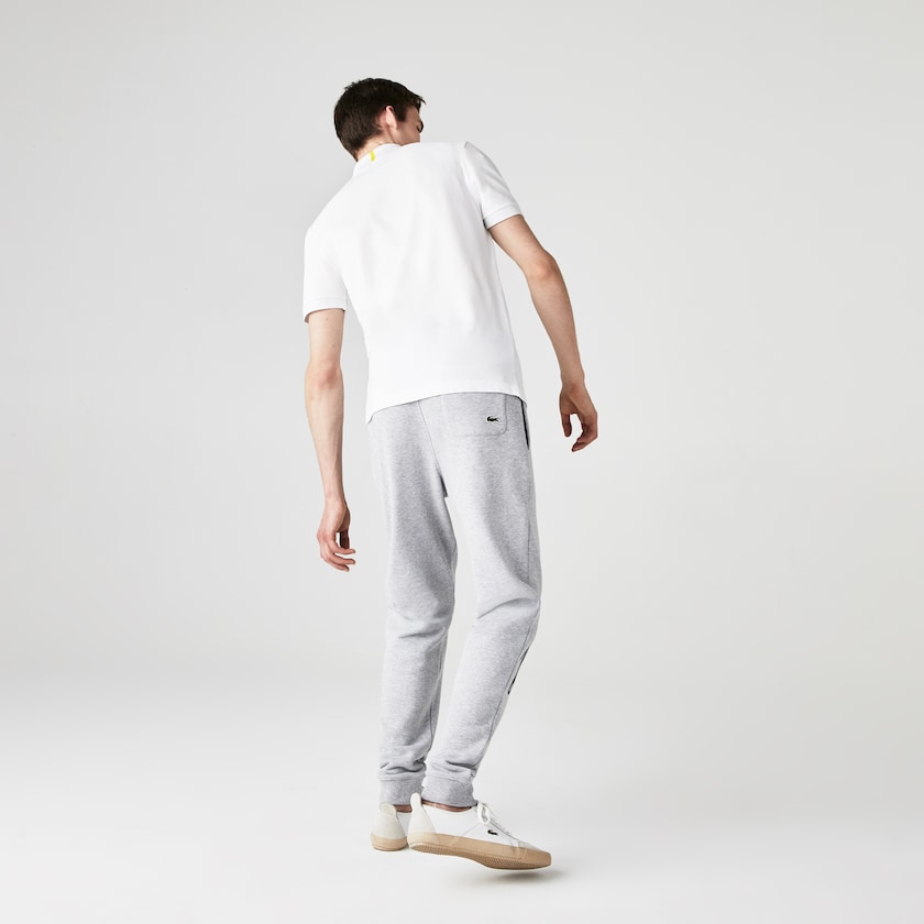 Camisas Lacoste Masculino Branco x National Geographic Regular Fit Organic Cotton Polo HQ9-39423L1