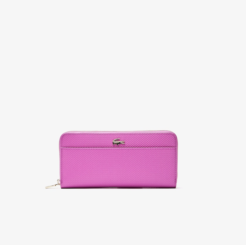 Carteiras Lacoste Feminino Rosa Chantaco Leather 12 Card HK5-65716G3