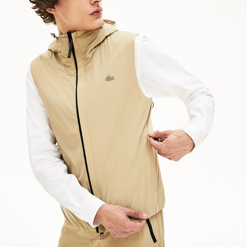Casacos Lacoste Masculino Bege 3-in-1 Ergonomic AL1-09040J8