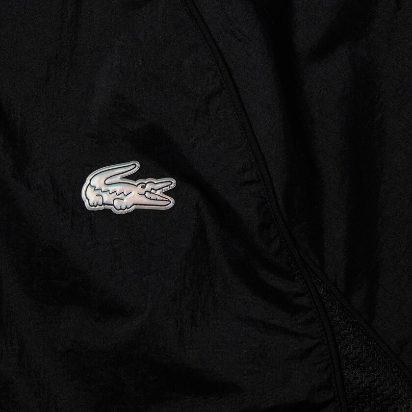 Casacos Lacoste Masculino Pretas CONCEPTS Collaboration Lightweight Zip-Up BP1-83198K7