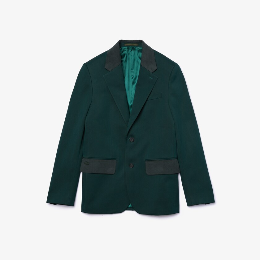 Casacos Lacoste Masculino Verdes LIVE Cotton Cloth Suit CA6-82758E8