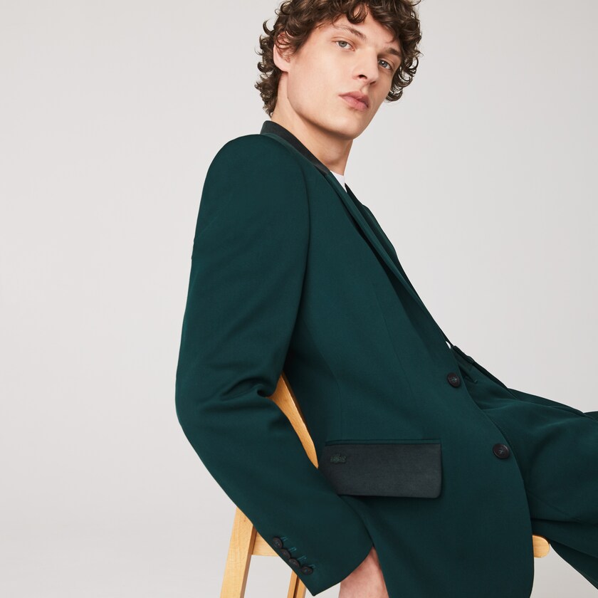Casacos Lacoste Masculino Verdes LIVE Cotton Cloth Suit CA6-82758E8