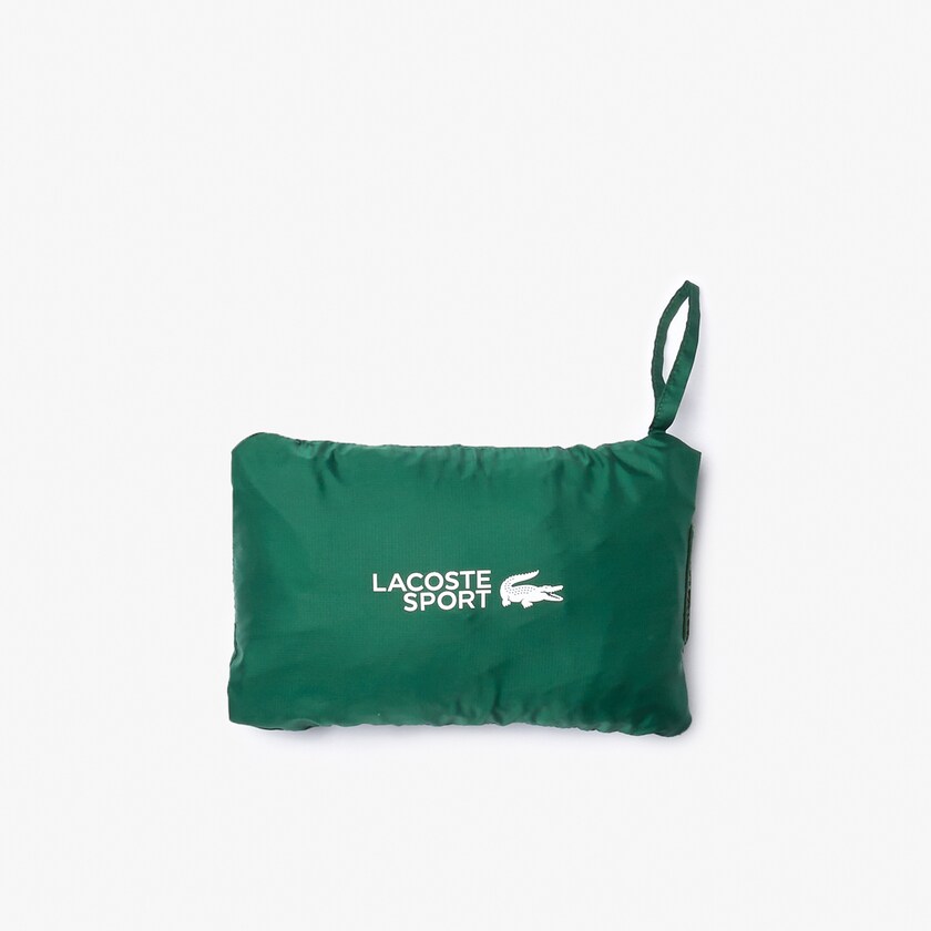 Casacos Lacoste Masculino Verdes SPORT Hooded Water-Resistant RN2-50375J0
