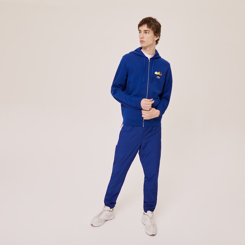 Casacos Lacoste Feminino Azuis x FriendsWithYou Design Zippered LE7-86658S0