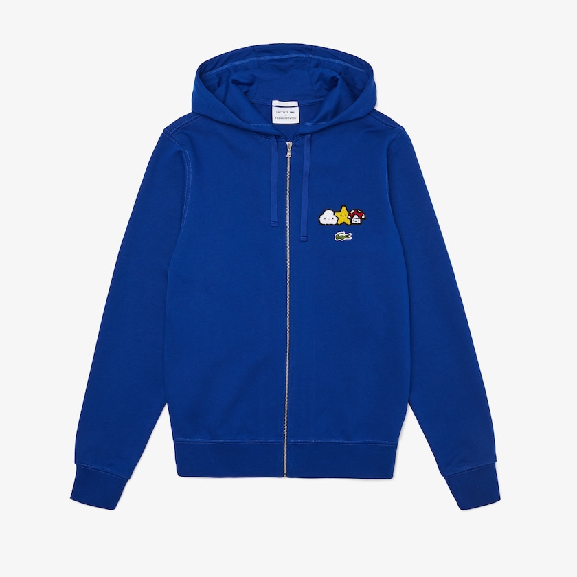 Casacos Lacoste Feminino Azuis x FriendsWithYou Design Zippered LE7-86658S0