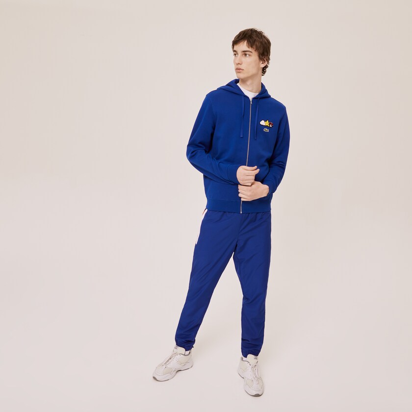 Casacos Lacoste Masculino Azuis x FriendsWithYou Design Zippered MR1-71237M1