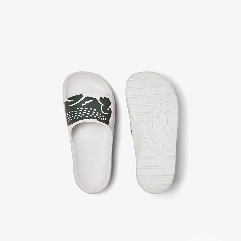 Chinelos Lacoste Feminino Branco Croco 2.0 Synthetic Print VI5-31483A9