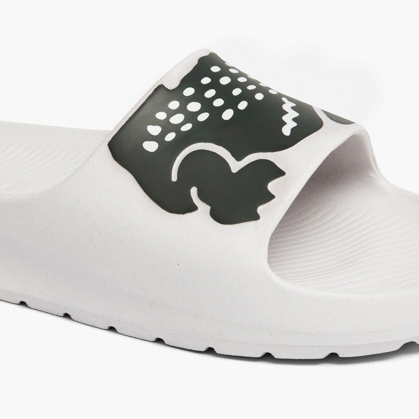 Chinelos Lacoste Feminino Branco Croco 2.0 Synthetic Print VI5-31483A9