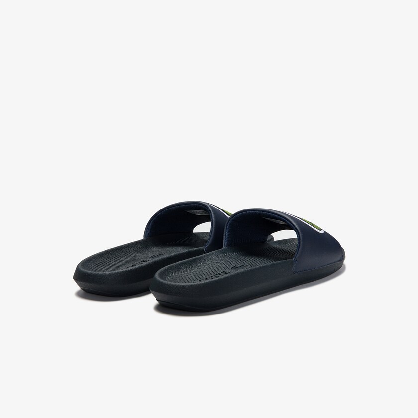Chinelos Lacoste Masculino Azul Marinho Croco Synthetic and PU SM1-68296N4