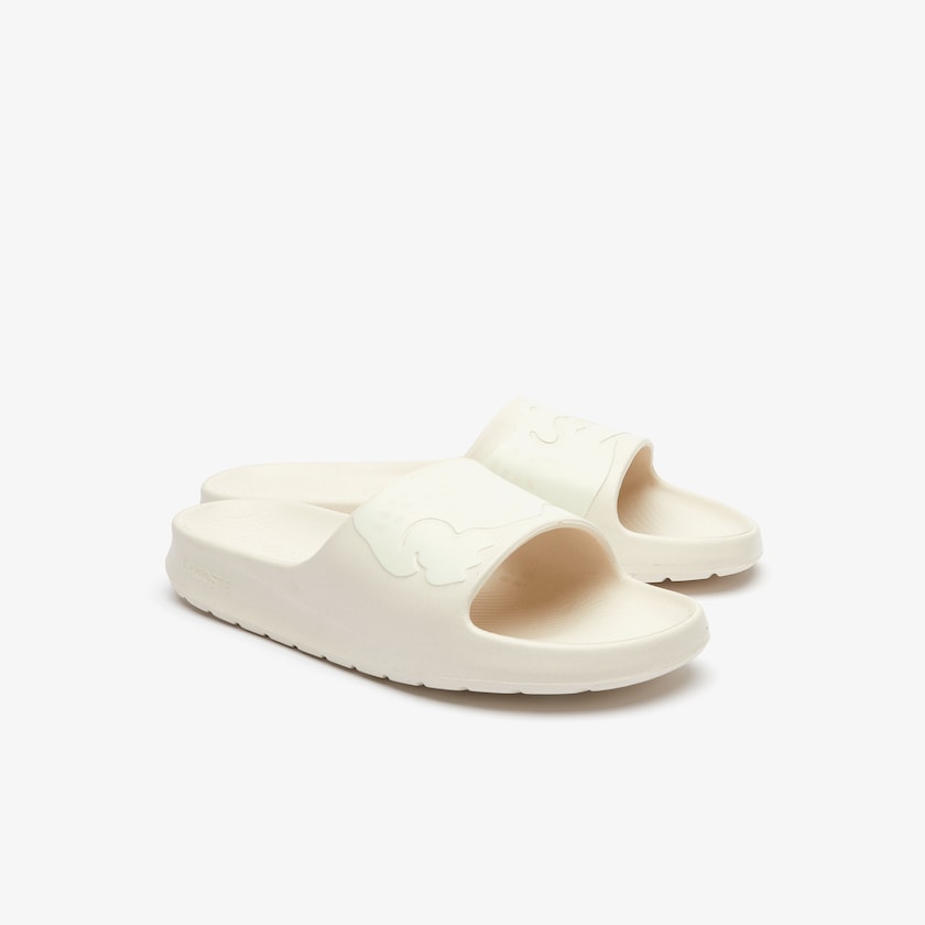 Chinelos Lacoste Masculino Bege x Ricky Regal Synthetic Crocodile PQ7-94509Q1